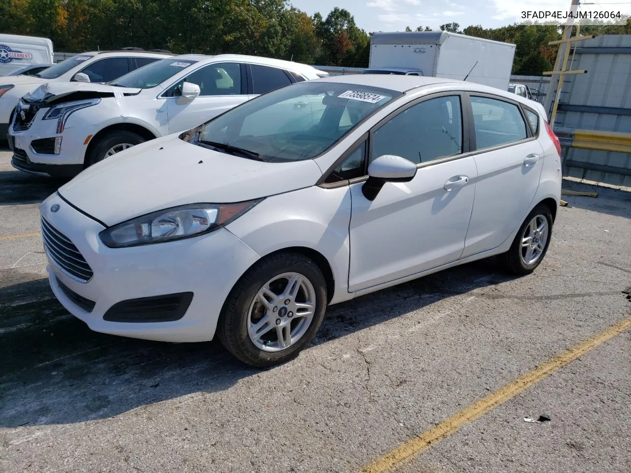 2018 Ford Fiesta Se VIN: 3FADP4EJ4JM126064 Lot: 73598574