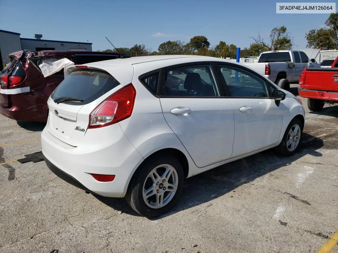 2018 Ford Fiesta Se VIN: 3FADP4EJ4JM126064 Lot: 73598574