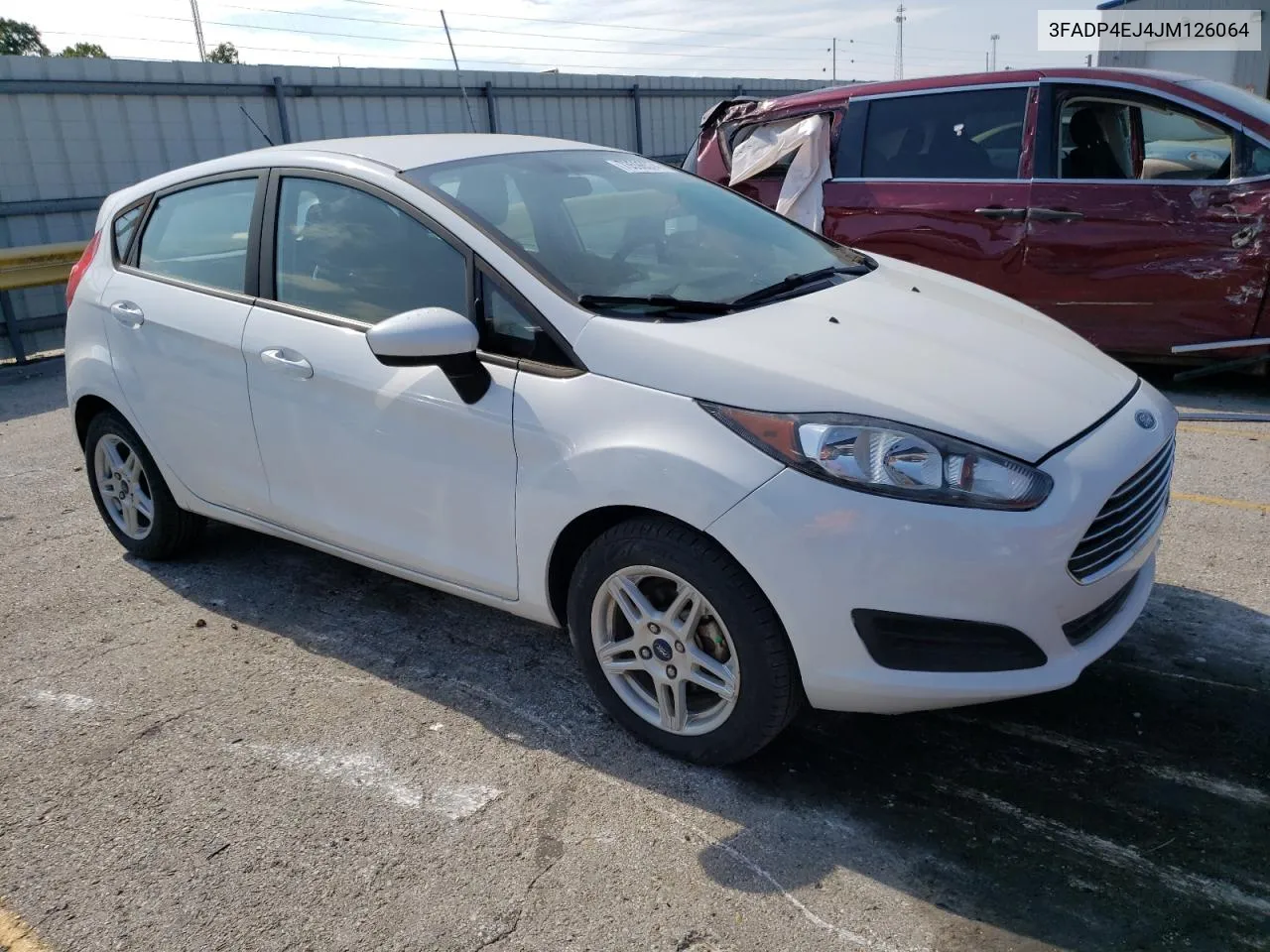 2018 Ford Fiesta Se VIN: 3FADP4EJ4JM126064 Lot: 73598574