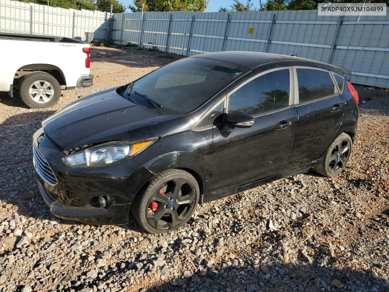 2018 Ford Fiesta St VIN: 3FADP4GX9JM104899 Lot: 73671054