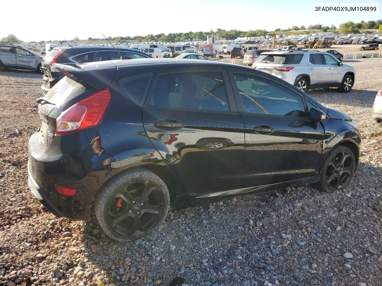 2018 Ford Fiesta St VIN: 3FADP4GX9JM104899 Lot: 73671054