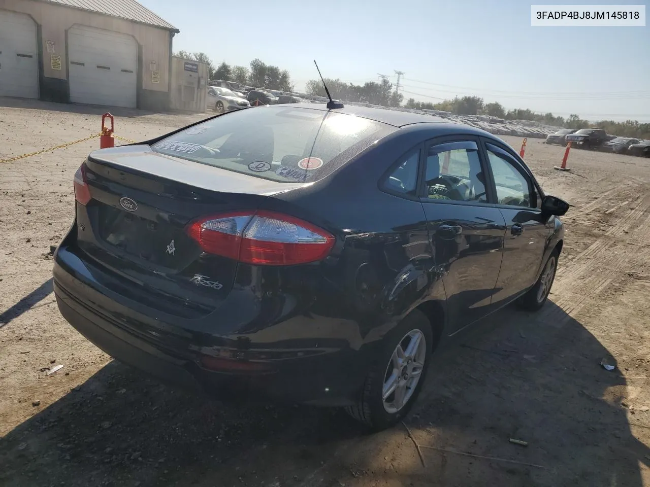 2018 Ford Fiesta Se VIN: 3FADP4BJ8JM145818 Lot: 74504804