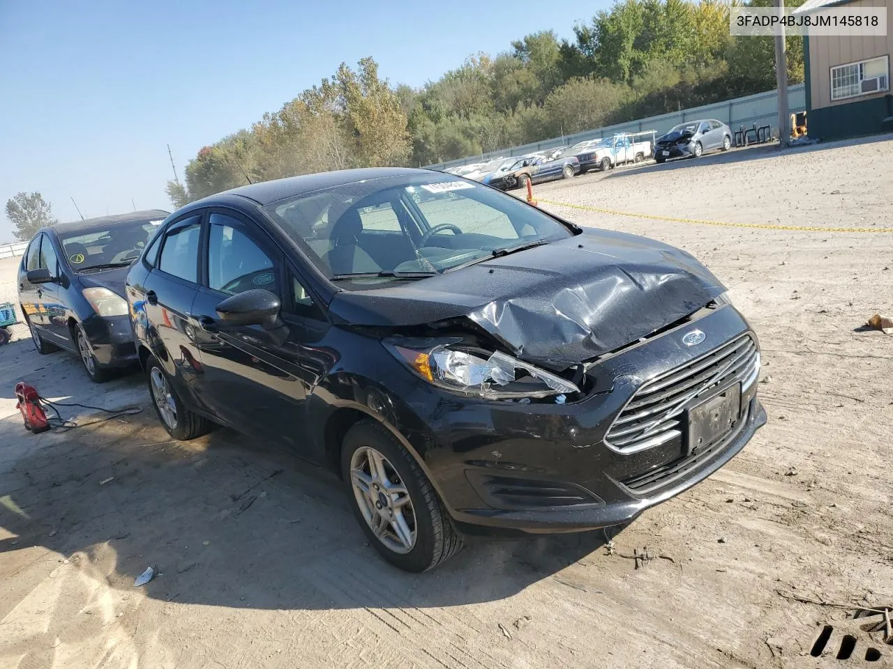 2018 Ford Fiesta Se VIN: 3FADP4BJ8JM145818 Lot: 74504804