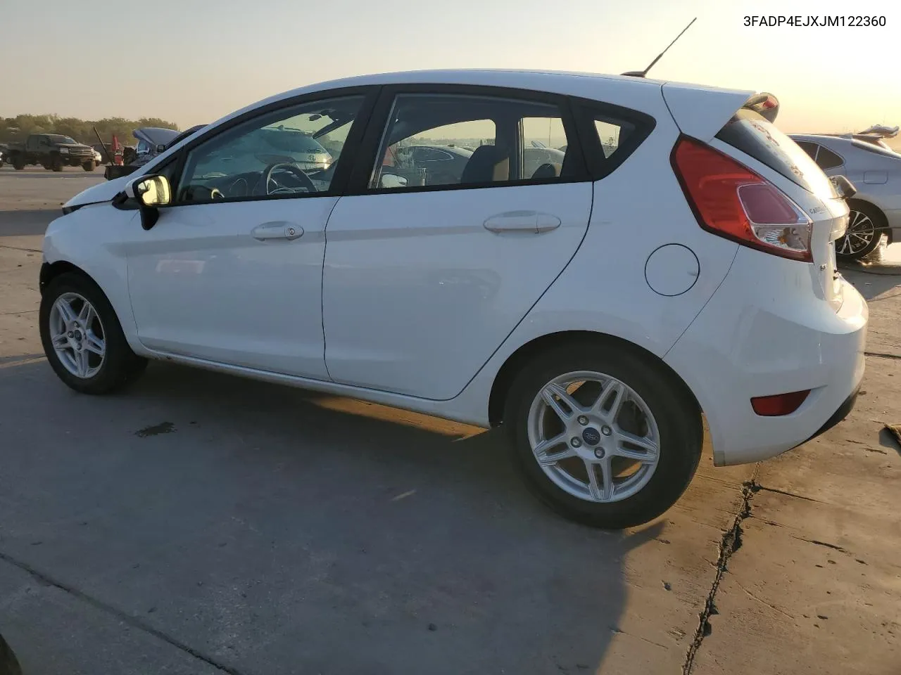 2018 Ford Fiesta Se VIN: 3FADP4EJXJM122360 Lot: 74706544