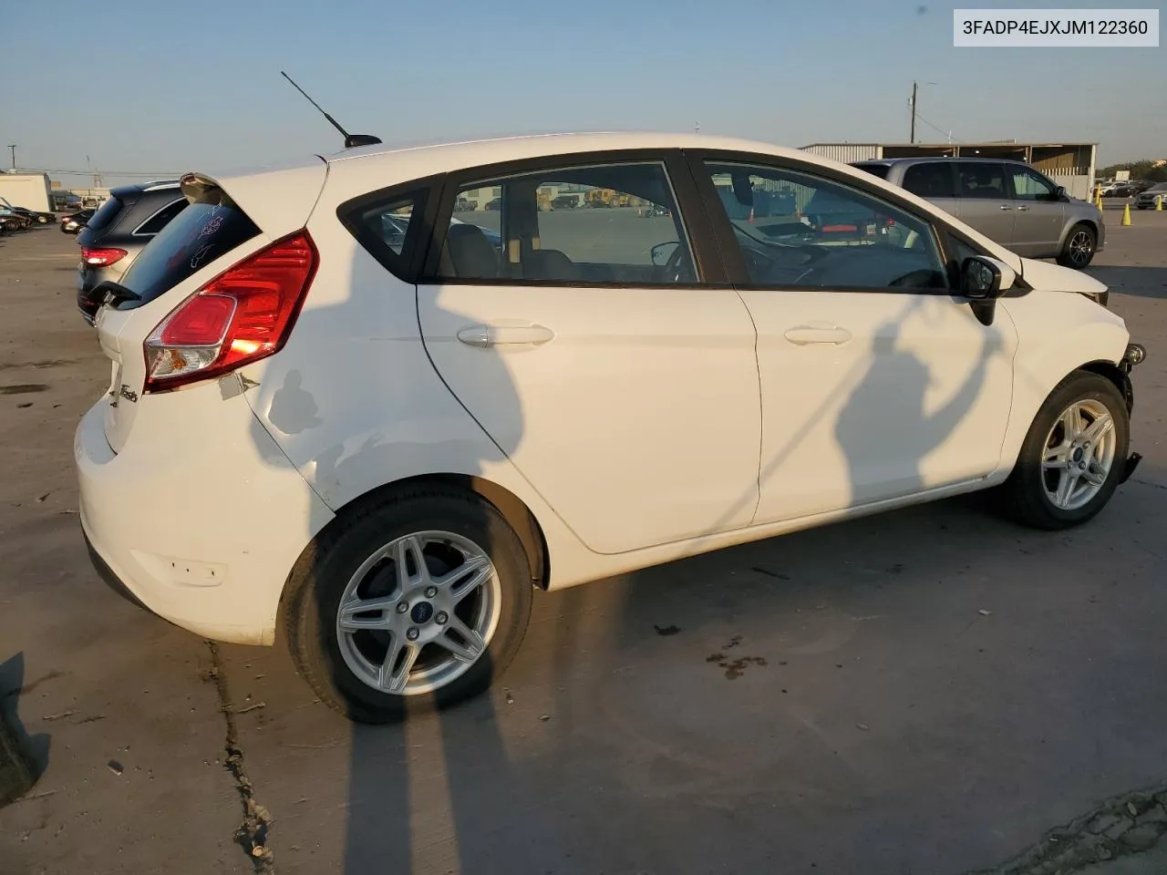 2018 Ford Fiesta Se VIN: 3FADP4EJXJM122360 Lot: 74706544