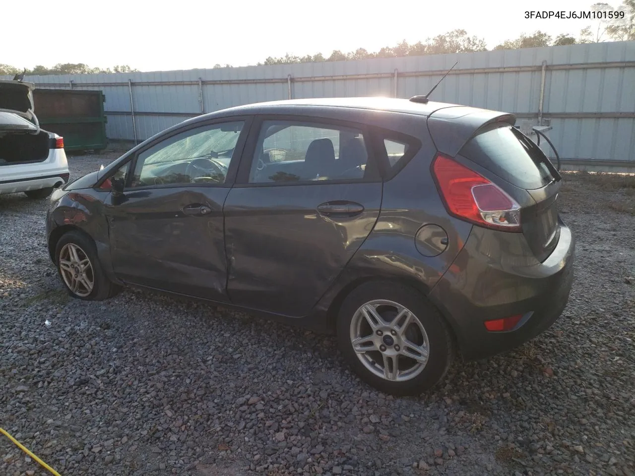 2018 Ford Fiesta Se VIN: 3FADP4EJ6JM101599 Lot: 74788974