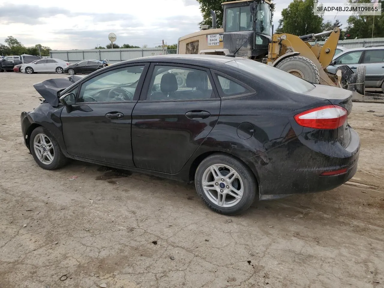 2018 Ford Fiesta Se VIN: 3FADP4BJ2JM109865 Lot: 75182674