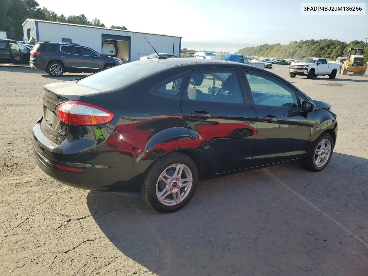 2018 Ford Fiesta Se VIN: 3FADP4BJ2JM136256 Lot: 75358124