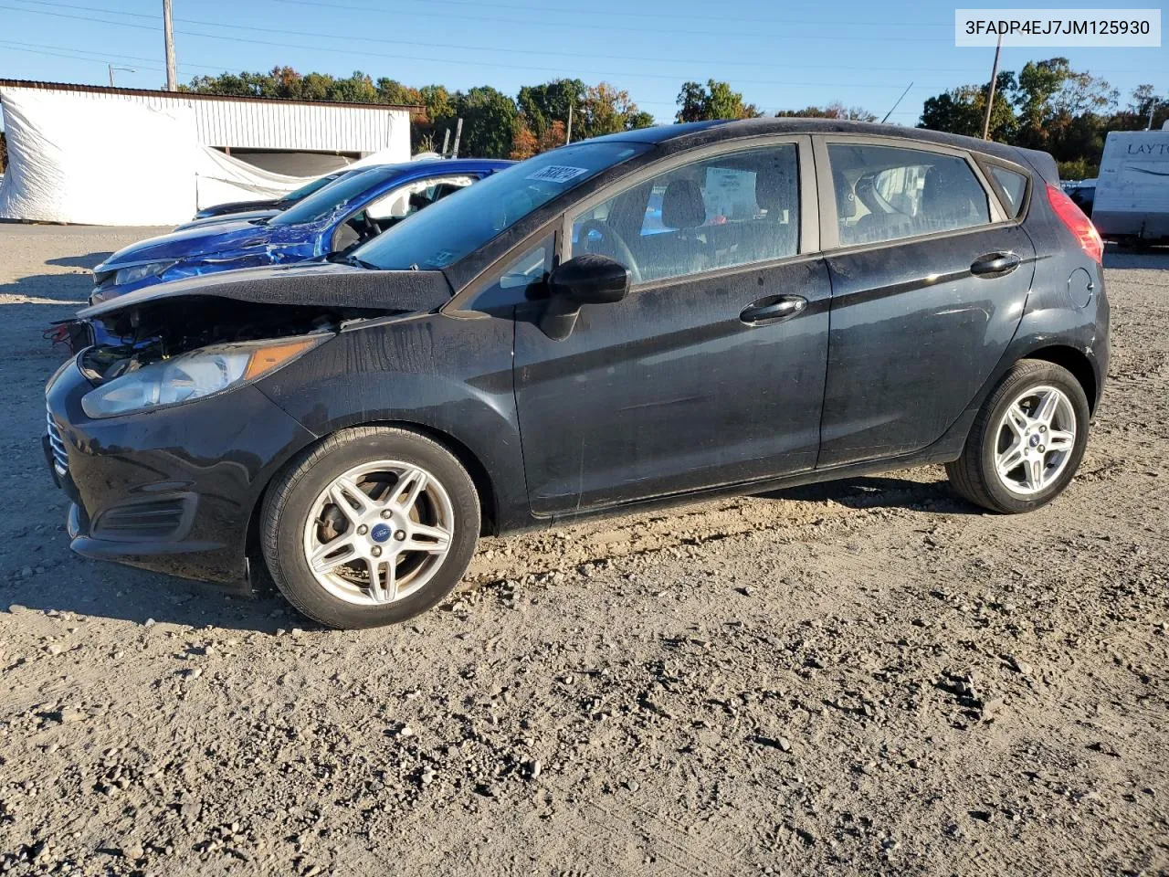 2018 Ford Fiesta Se VIN: 3FADP4EJ7JM125930 Lot: 75838274