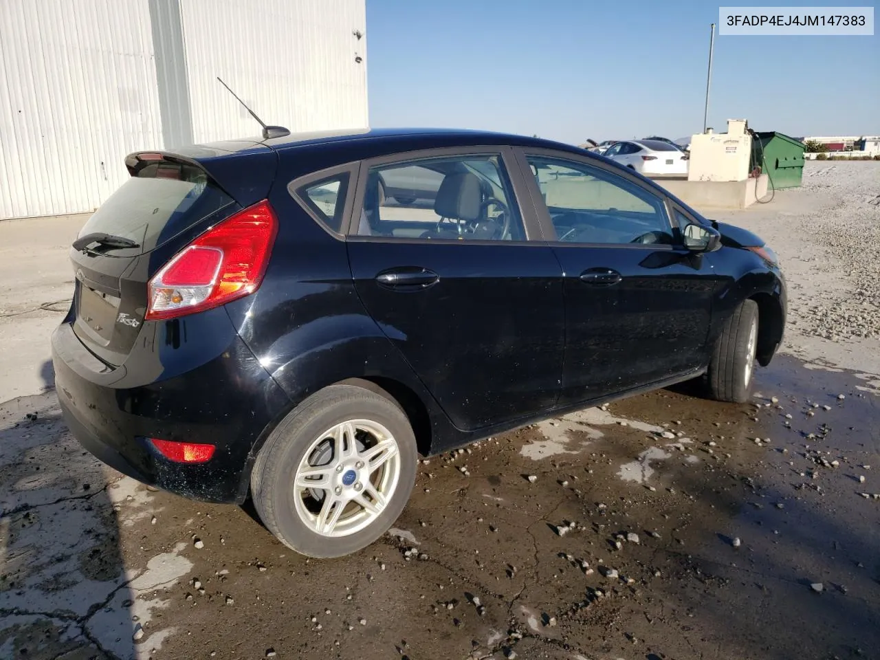 2018 Ford Fiesta Se VIN: 3FADP4EJ4JM147383 Lot: 76174484