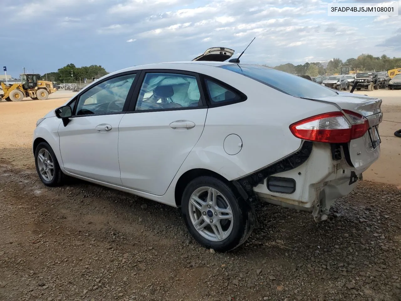 2018 Ford Fiesta Se VIN: 3FADP4BJ5JM108001 Lot: 76312774