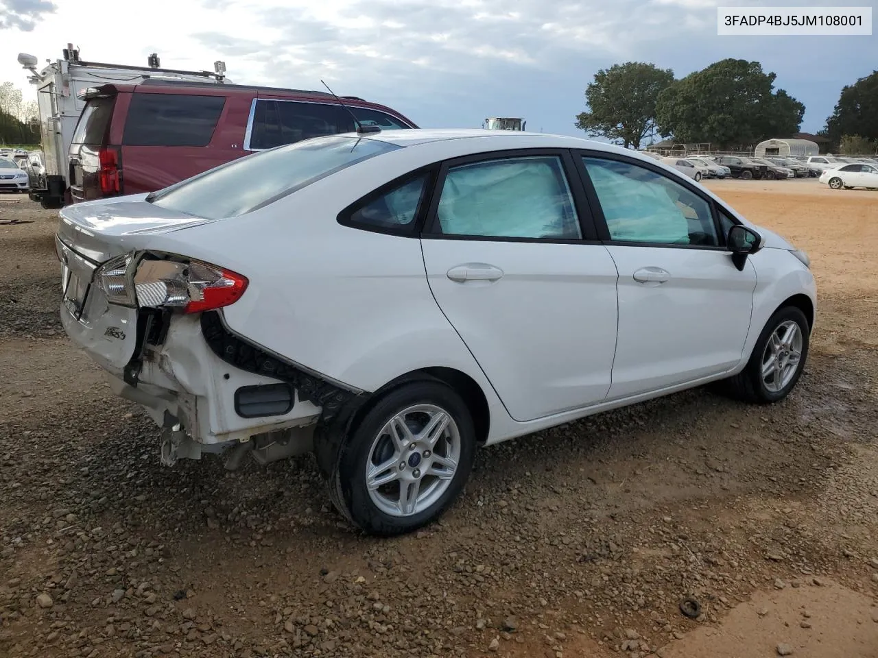 2018 Ford Fiesta Se VIN: 3FADP4BJ5JM108001 Lot: 76312774