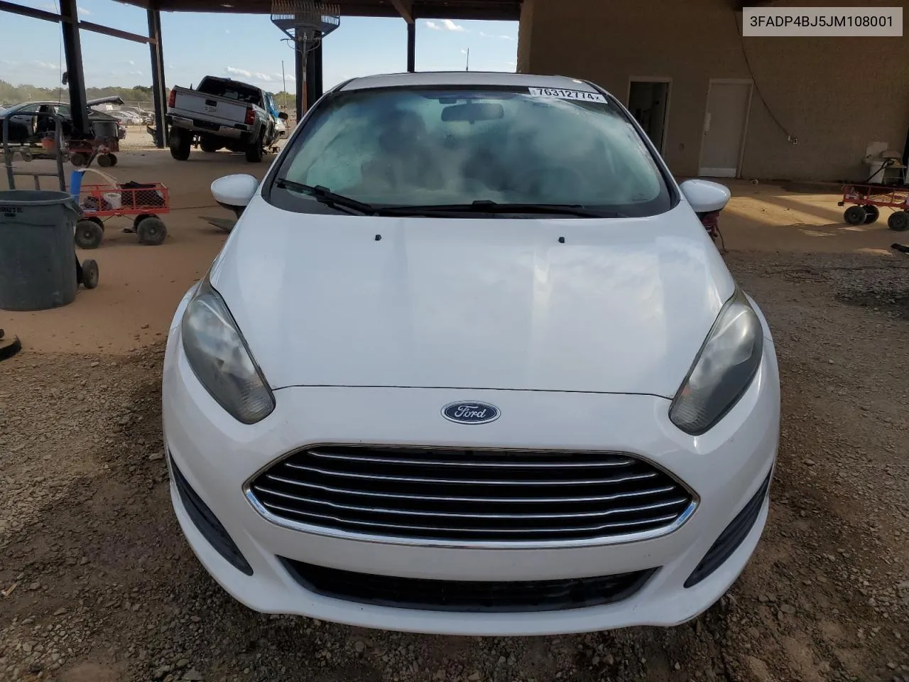 2018 Ford Fiesta Se VIN: 3FADP4BJ5JM108001 Lot: 76312774