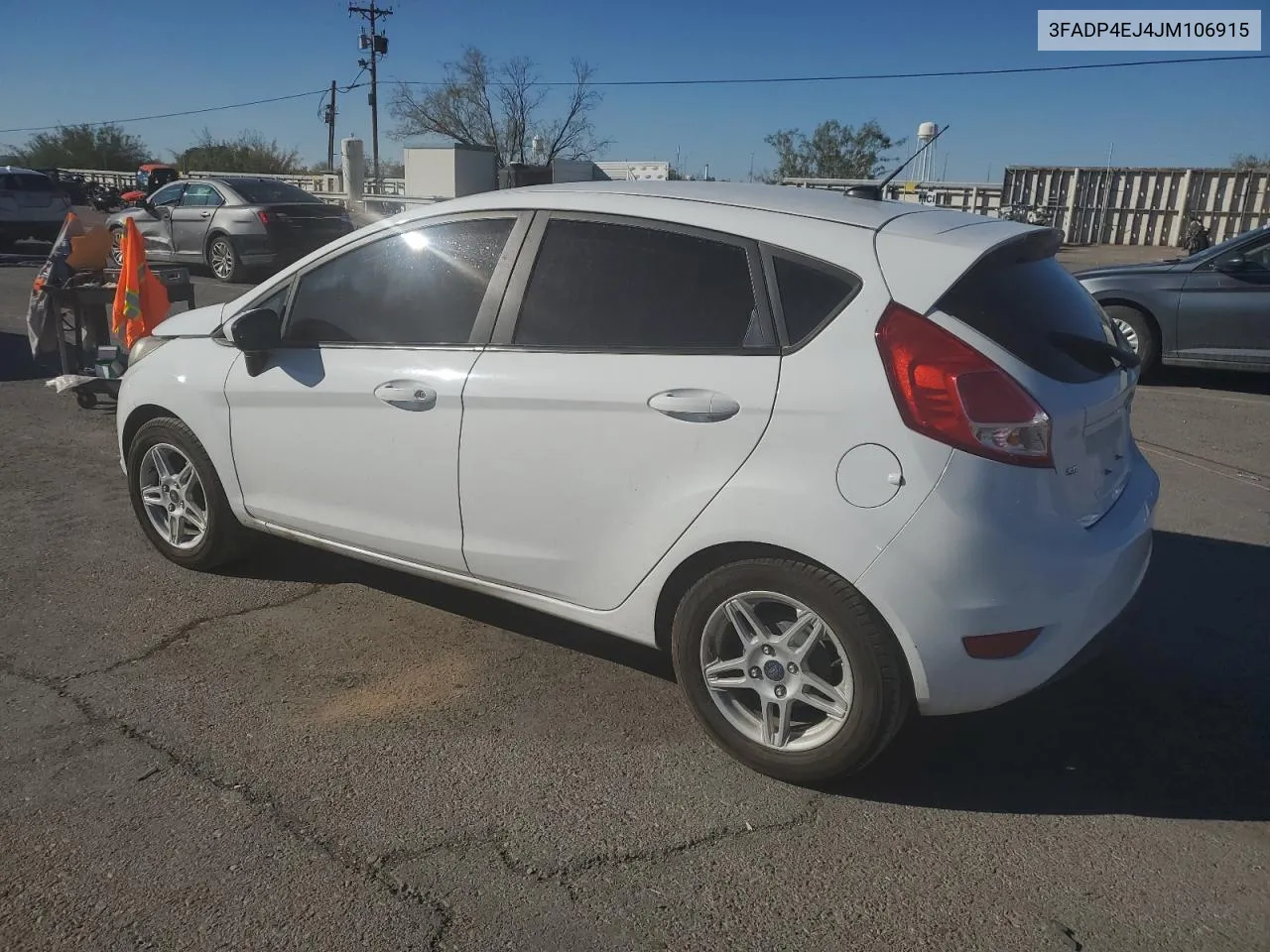 2018 Ford Fiesta Se VIN: 3FADP4EJ4JM106915 Lot: 76530104