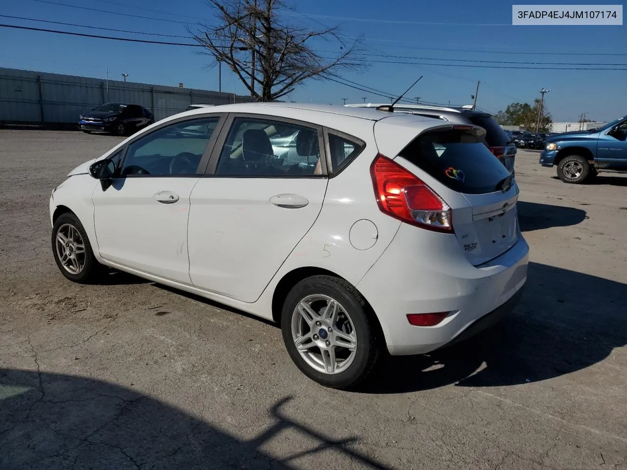 2018 Ford Fiesta Se VIN: 3FADP4EJ4JM107174 Lot: 76669724