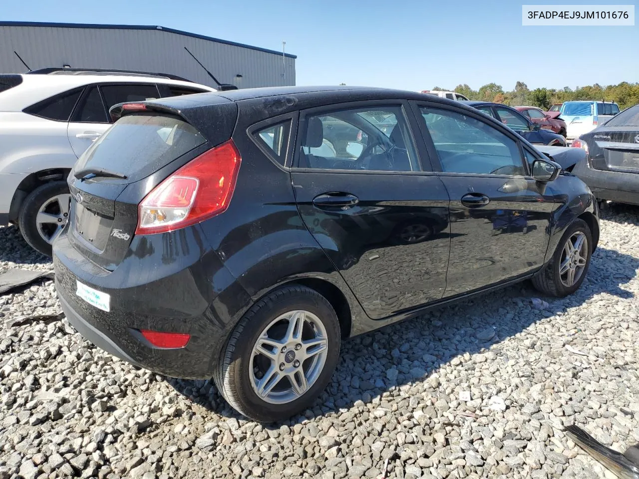 2018 Ford Fiesta Se VIN: 3FADP4EJ9JM101676 Lot: 76819824