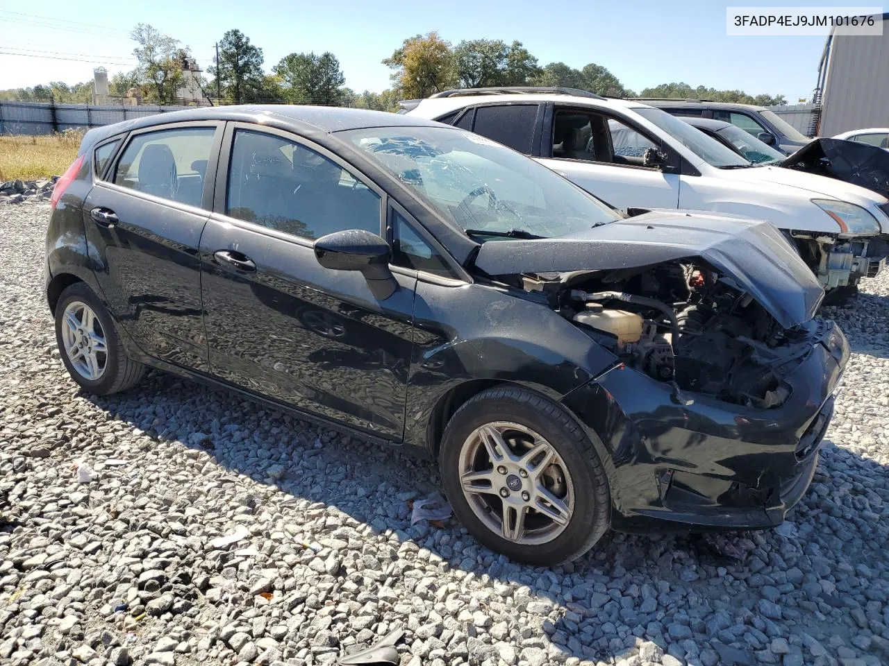 2018 Ford Fiesta Se VIN: 3FADP4EJ9JM101676 Lot: 76819824