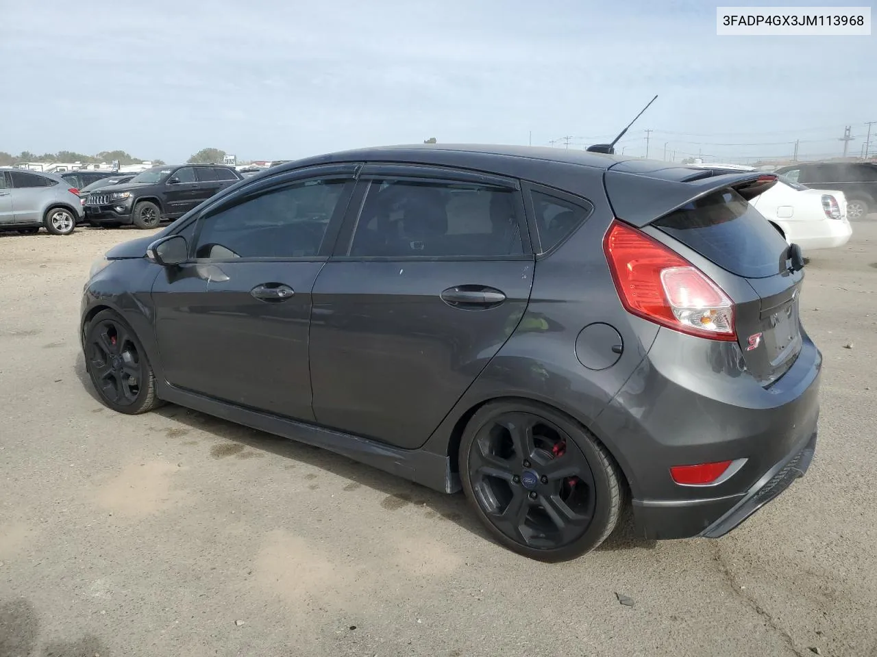 2018 Ford Fiesta St VIN: 3FADP4GX3JM113968 Lot: 77413834