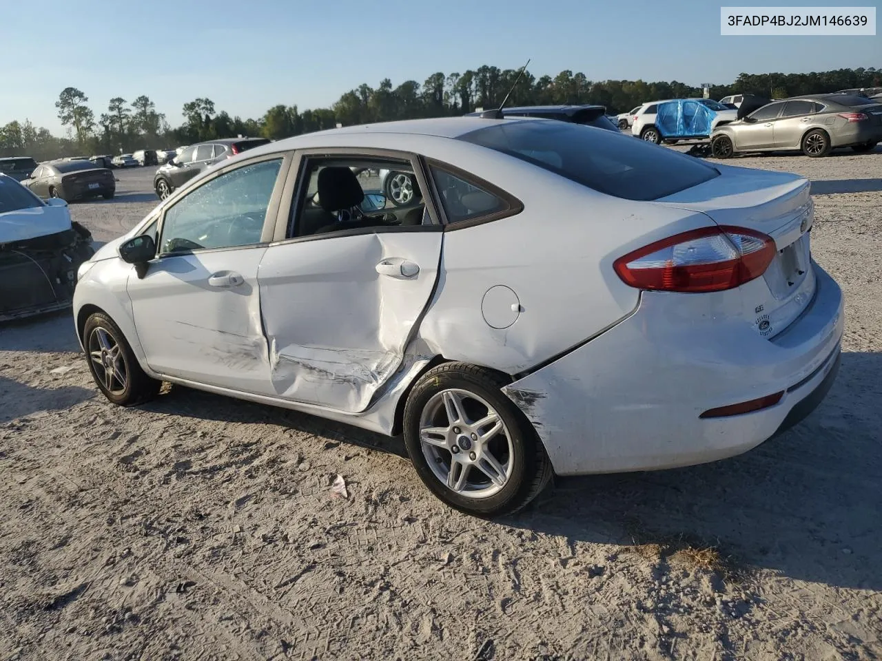 2018 Ford Fiesta Se VIN: 3FADP4BJ2JM146639 Lot: 77552424