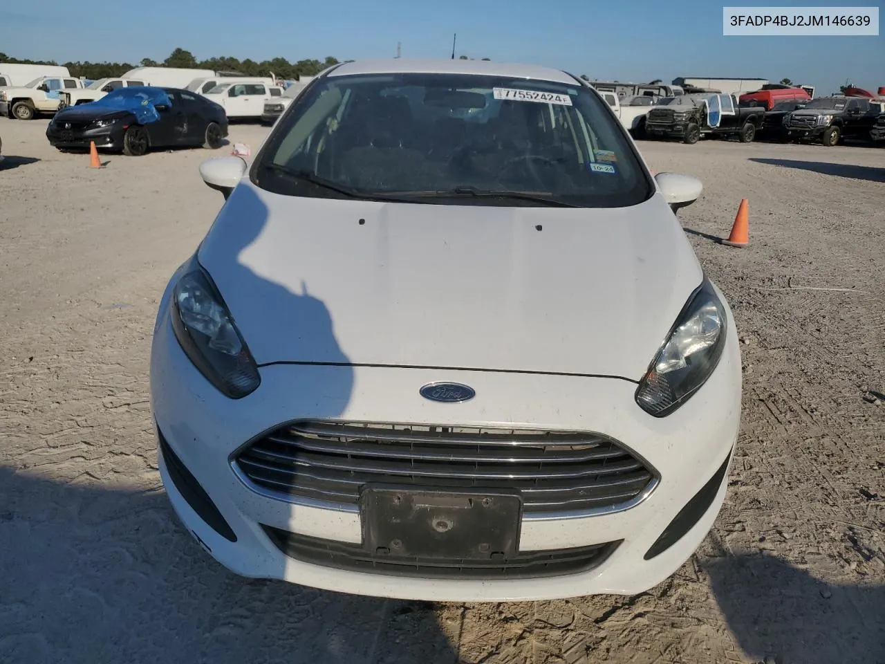 2018 Ford Fiesta Se VIN: 3FADP4BJ2JM146639 Lot: 77552424