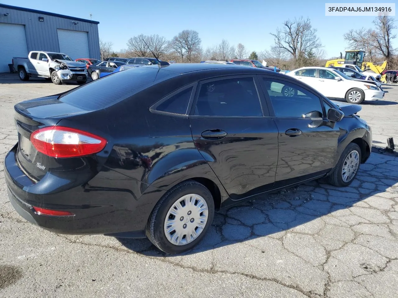 2018 Ford Fiesta S VIN: 3FADP4AJ6JM134916 Lot: 77554183