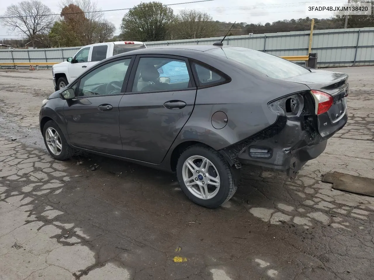 2018 Ford Fiesta Se VIN: 3FADP4BJXJM138420 Lot: 78264064