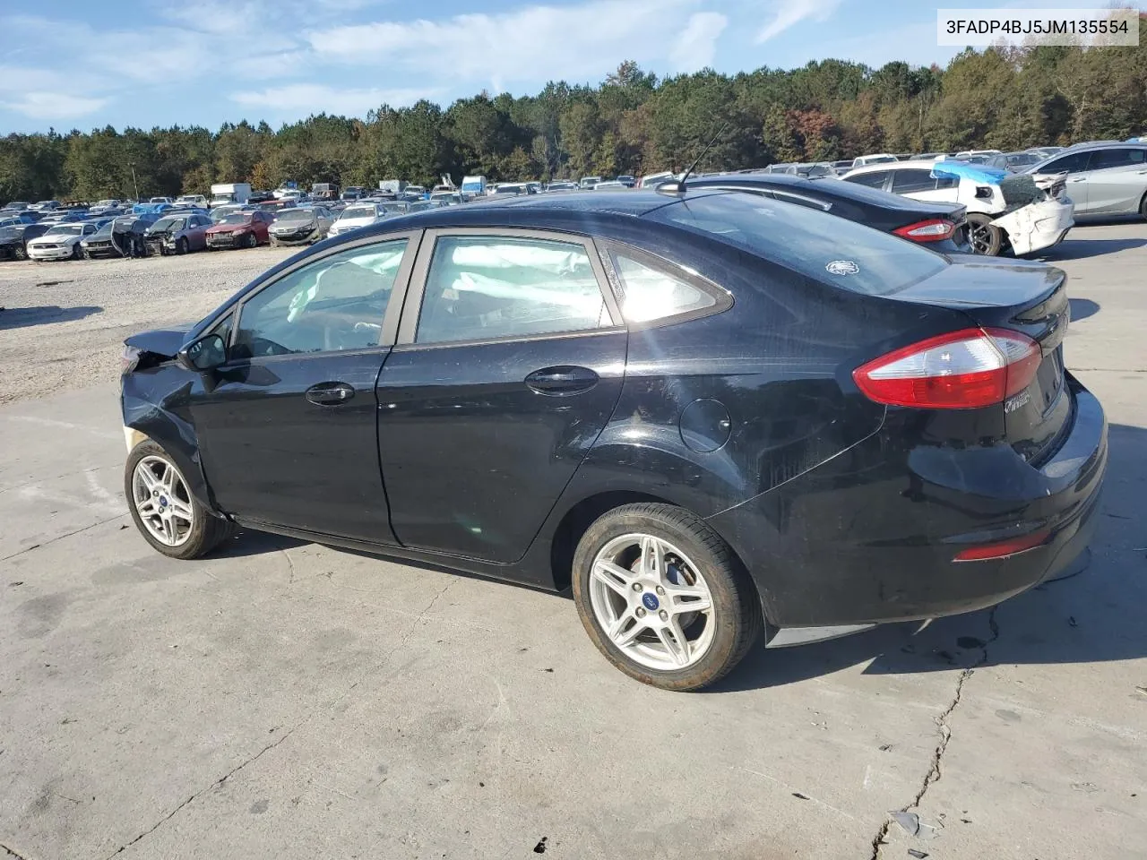 2018 Ford Fiesta Se VIN: 3FADP4BJ5JM135554 Lot: 78790084