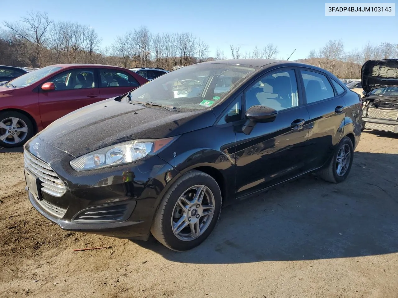 2018 Ford Fiesta Se VIN: 3FADP4BJ4JM103145 Lot: 79874174