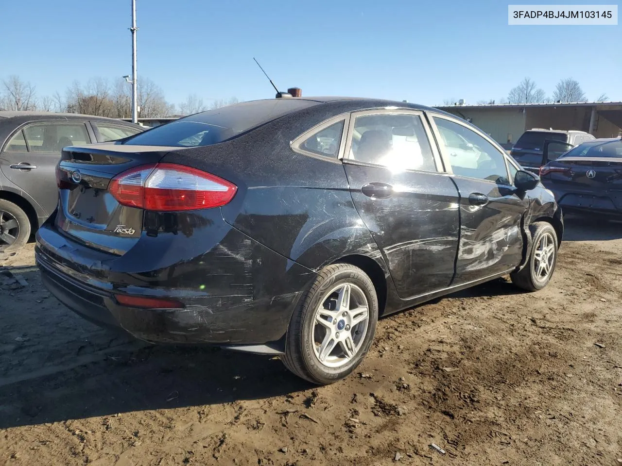 2018 Ford Fiesta Se VIN: 3FADP4BJ4JM103145 Lot: 79874174