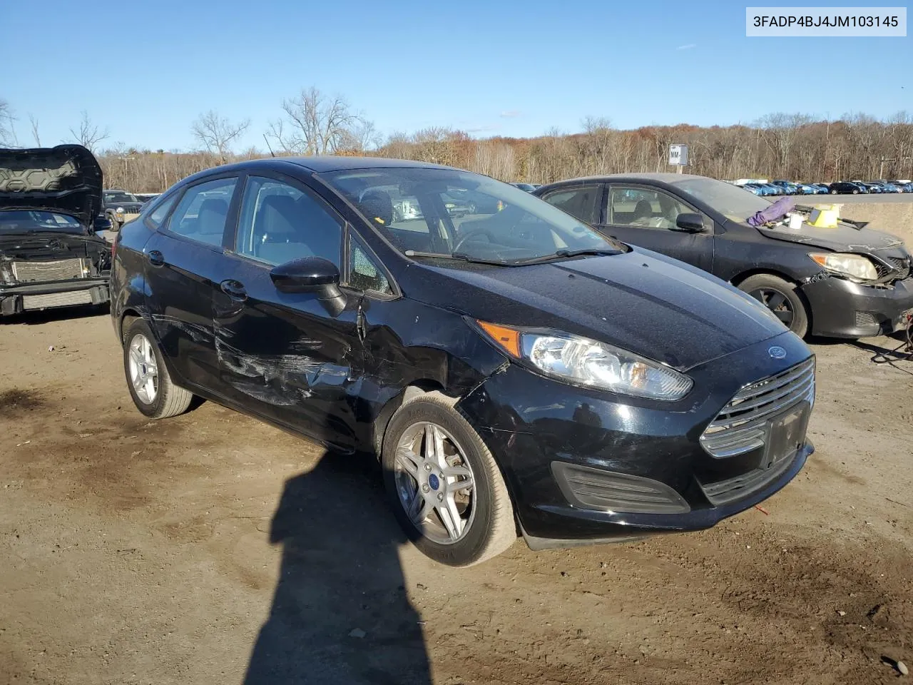 2018 Ford Fiesta Se VIN: 3FADP4BJ4JM103145 Lot: 79874174