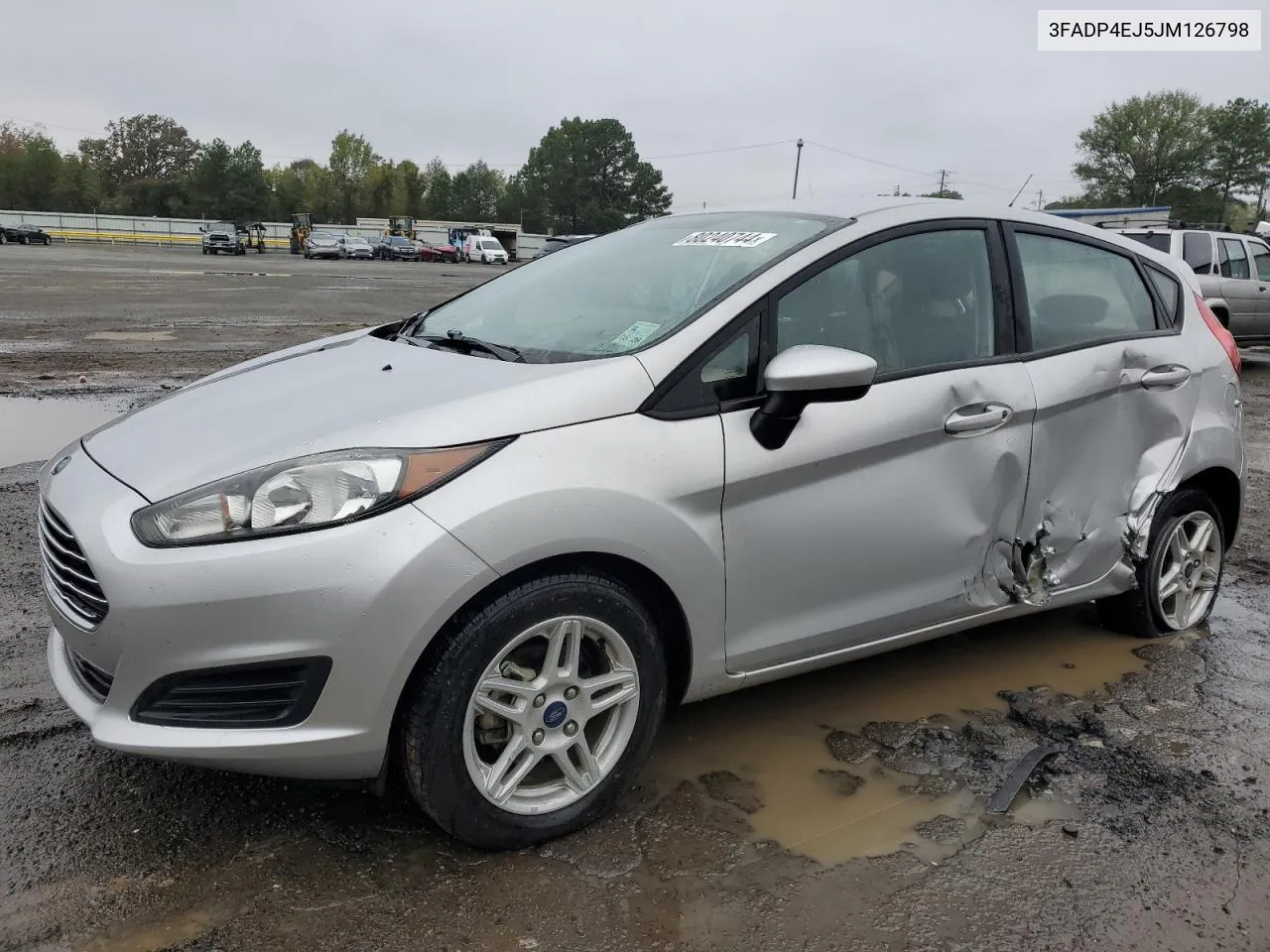 2018 Ford Fiesta Se VIN: 3FADP4EJ5JM126798 Lot: 80240744