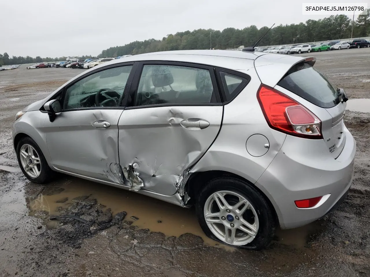 2018 Ford Fiesta Se VIN: 3FADP4EJ5JM126798 Lot: 80240744