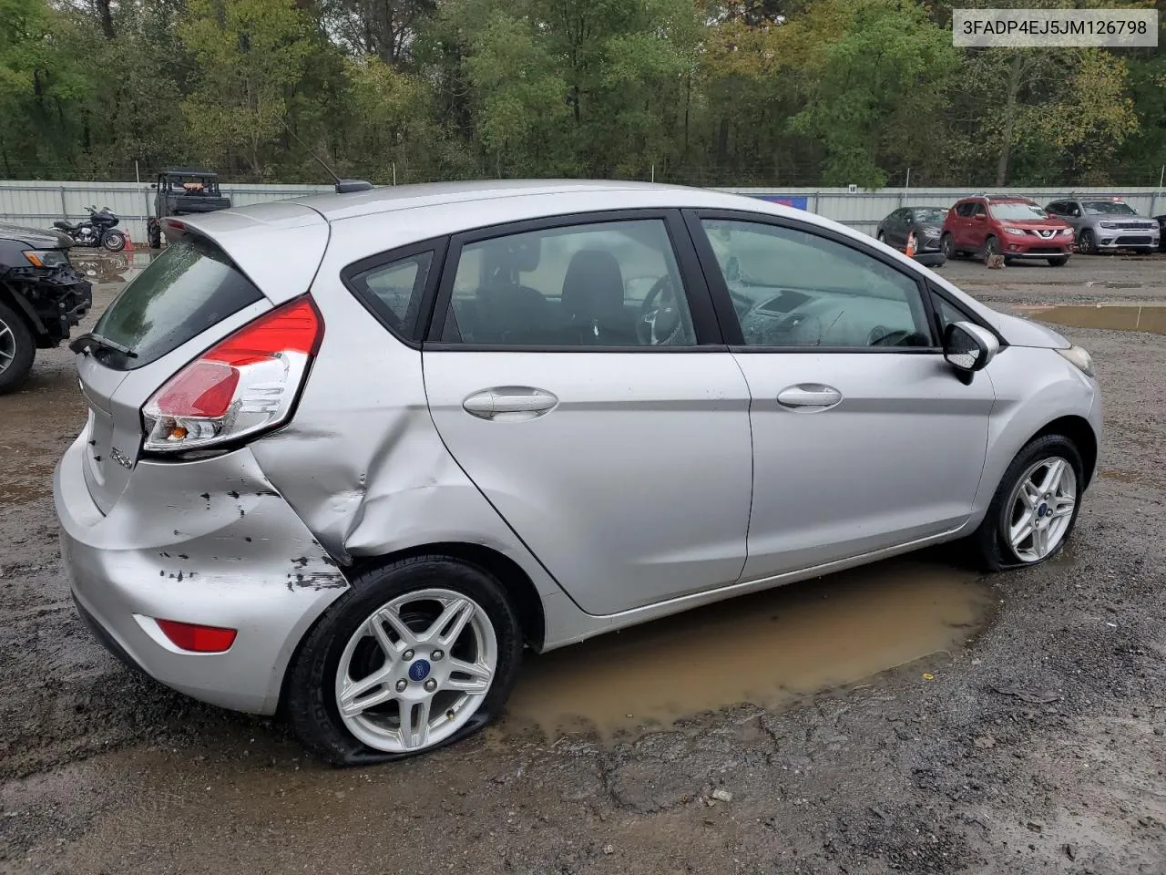 2018 Ford Fiesta Se VIN: 3FADP4EJ5JM126798 Lot: 80240744