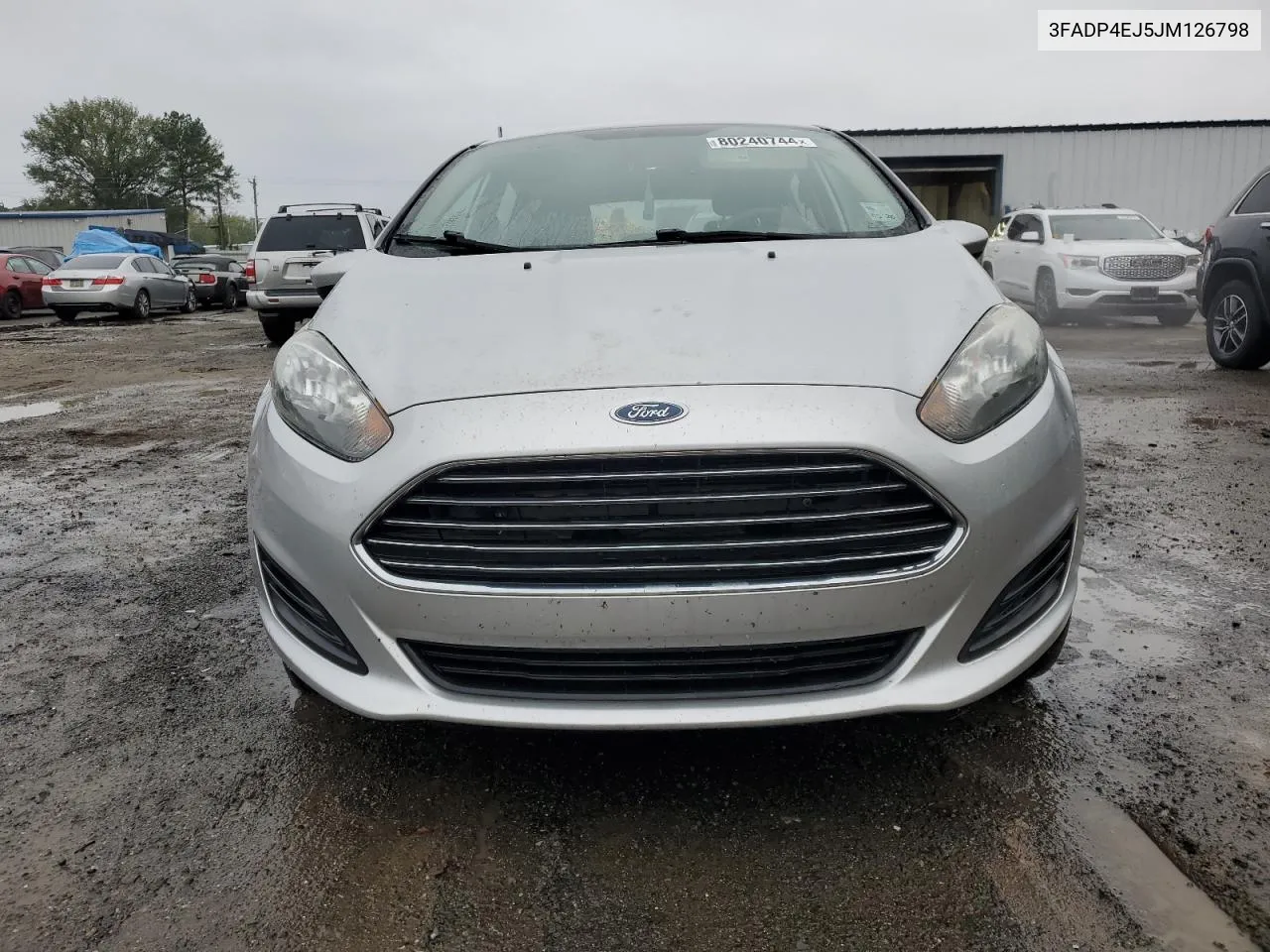 2018 Ford Fiesta Se VIN: 3FADP4EJ5JM126798 Lot: 80240744