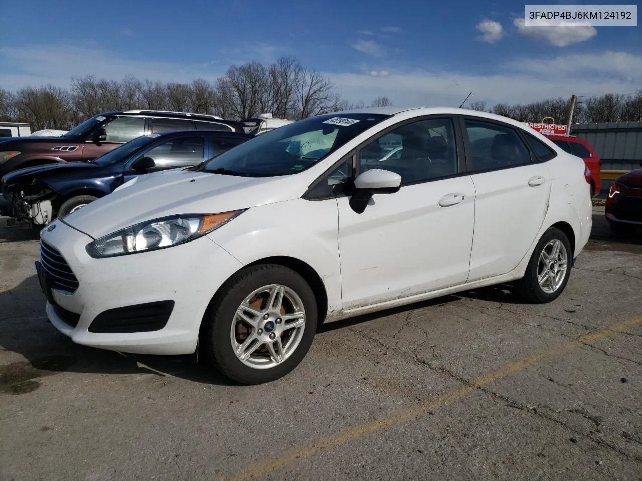 2019 Ford Fiesta Se VIN: 3FADP4BJ6KM124192 Lot: 45298144