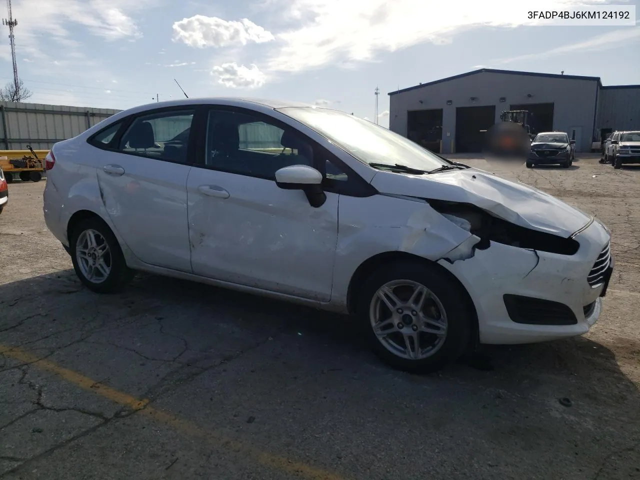 2019 Ford Fiesta Se VIN: 3FADP4BJ6KM124192 Lot: 45298144