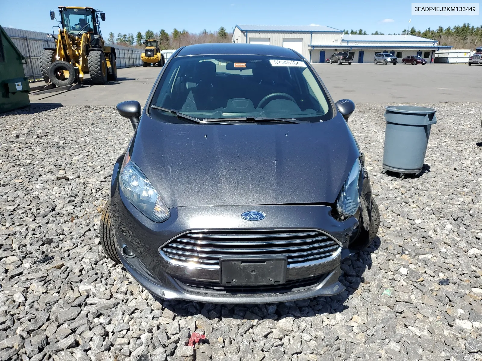 2019 Ford Fiesta Se VIN: 3FADP4EJ2KM133449 Lot: 52545164