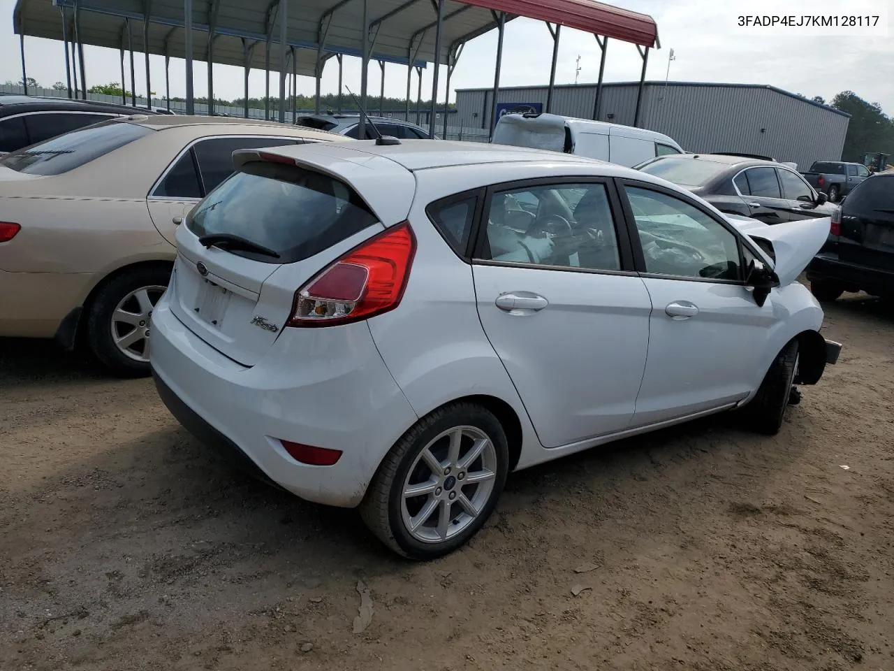 2019 Ford Fiesta Se VIN: 3FADP4EJ7KM128117 Lot: 53203233