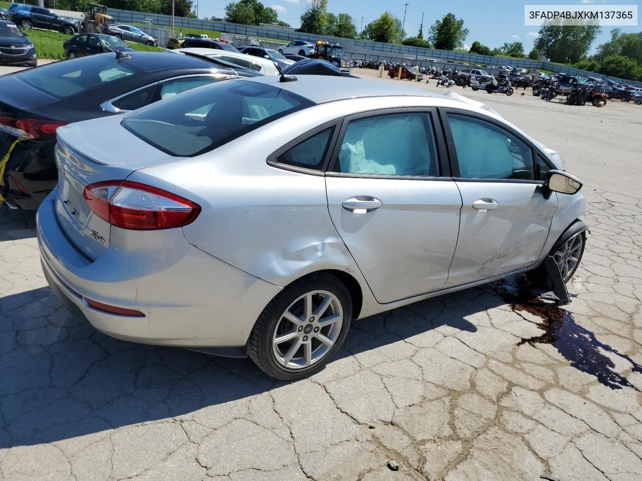 2019 Ford Fiesta Se VIN: 3FADP4BJXKM137365 Lot: 56580964