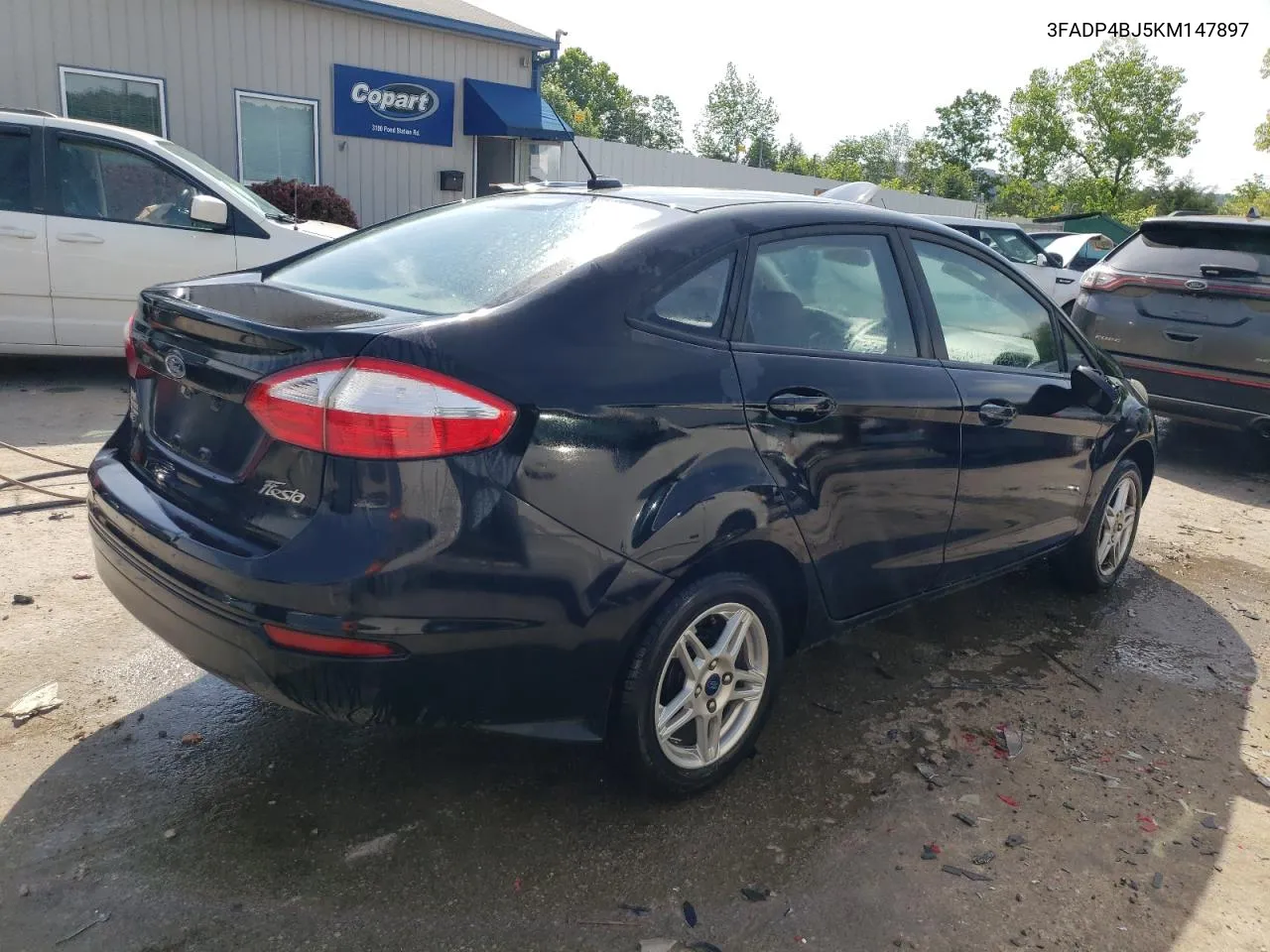 2019 Ford Fiesta Se VIN: 3FADP4BJ5KM147897 Lot: 57272624