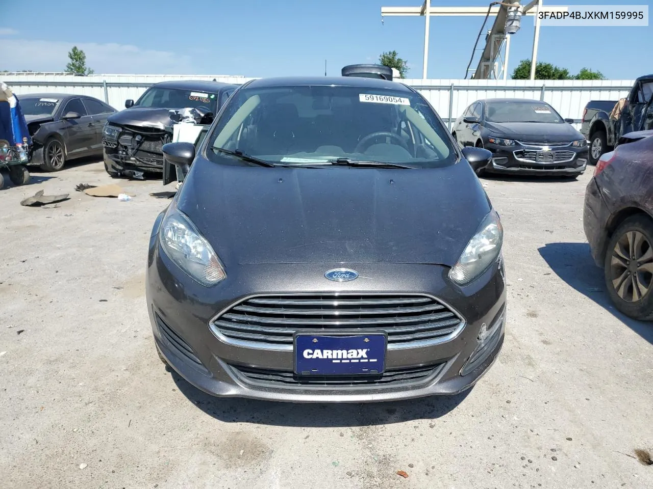 2019 Ford Fiesta Se VIN: 3FADP4BJXKM159995 Lot: 59169054