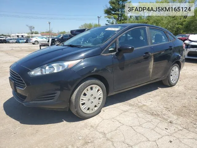 2019 Ford Fiesta S VIN: 3FADP4AJ5KM165124 Lot: 61096624