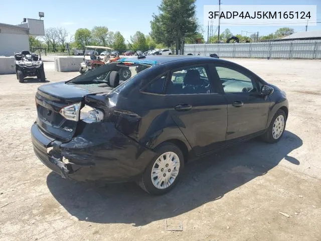 3FADP4AJ5KM165124 2019 Ford Fiesta S