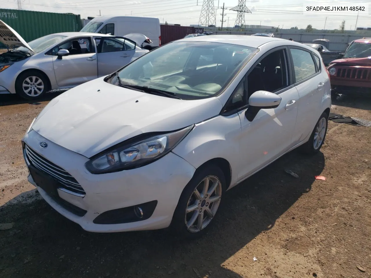 3FADP4EJ1KM148542 2019 Ford Fiesta Se