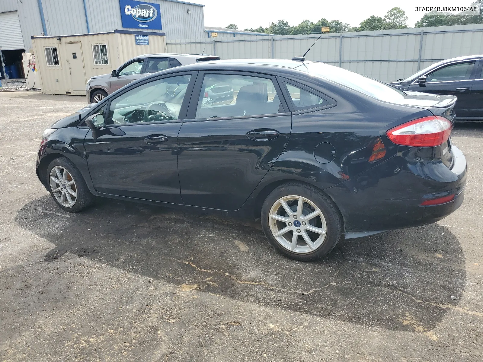 2019 Ford Fiesta Se VIN: 3FADP4BJ8KM106468 Lot: 62284914