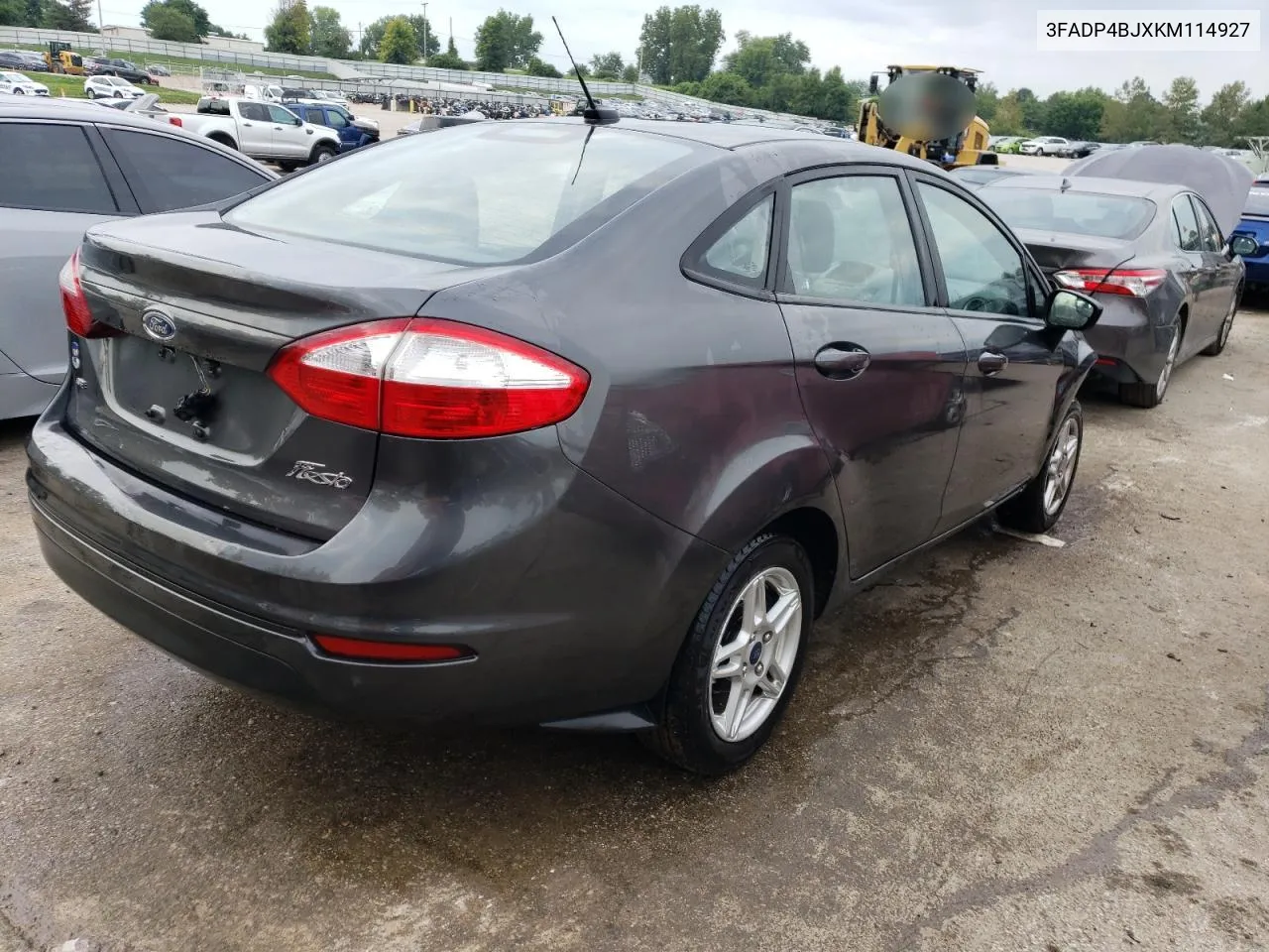 2019 Ford Fiesta Se VIN: 3FADP4BJXKM114927 Lot: 62544764