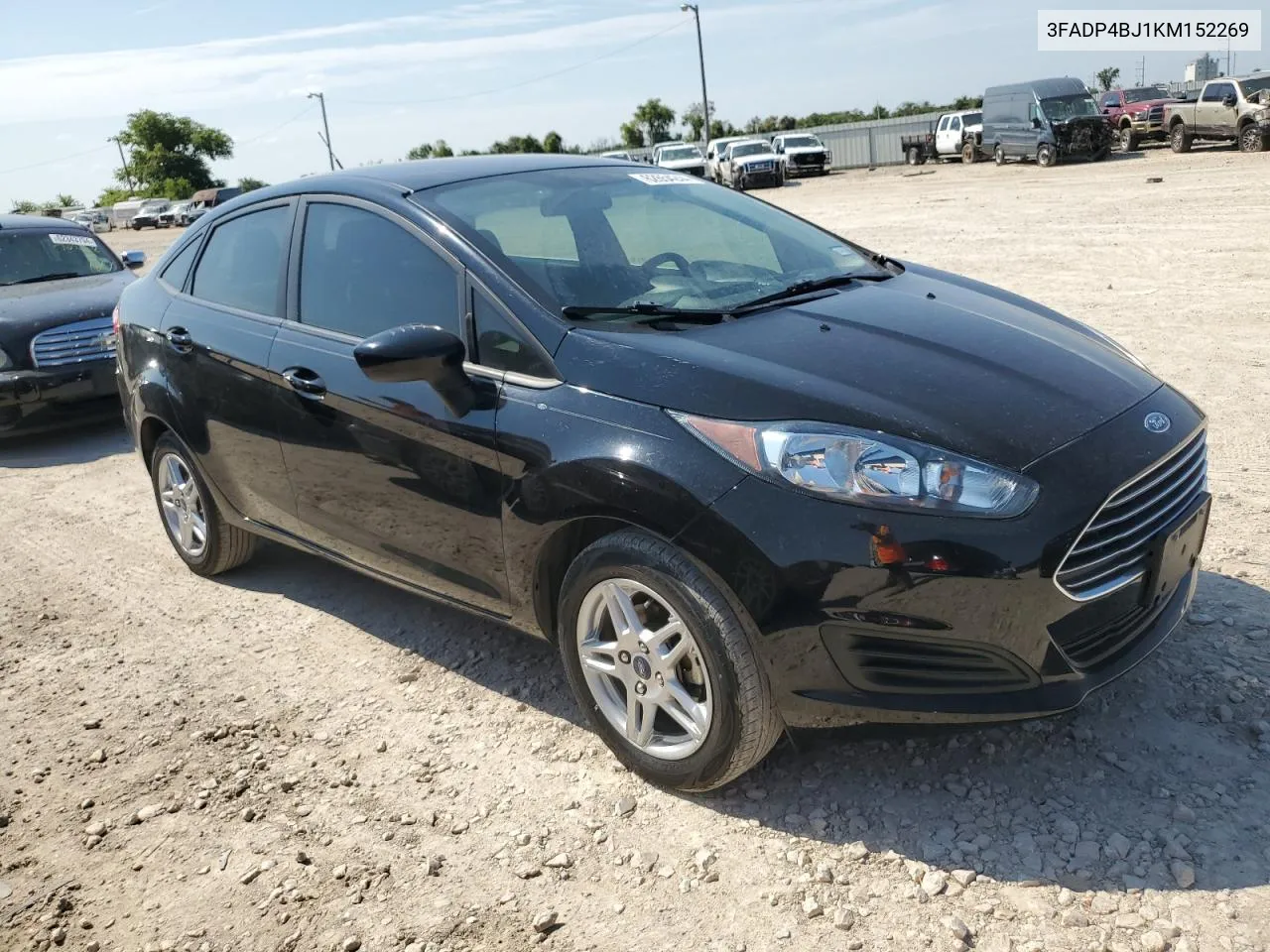 2019 Ford Fiesta Se VIN: 3FADP4BJ1KM152269 Lot: 62654244