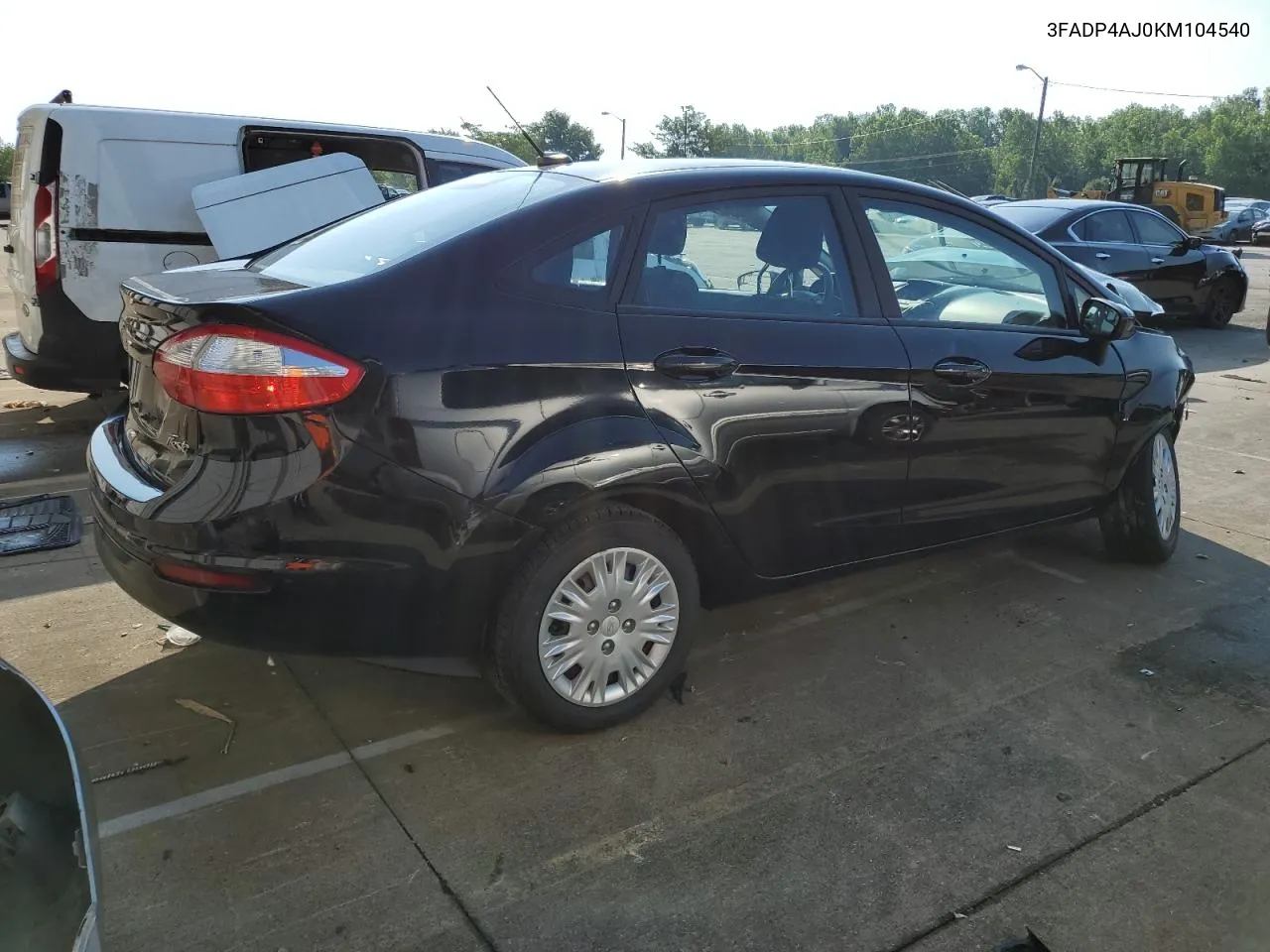 2019 Ford Fiesta S VIN: 3FADP4AJ0KM104540 Lot: 63024644