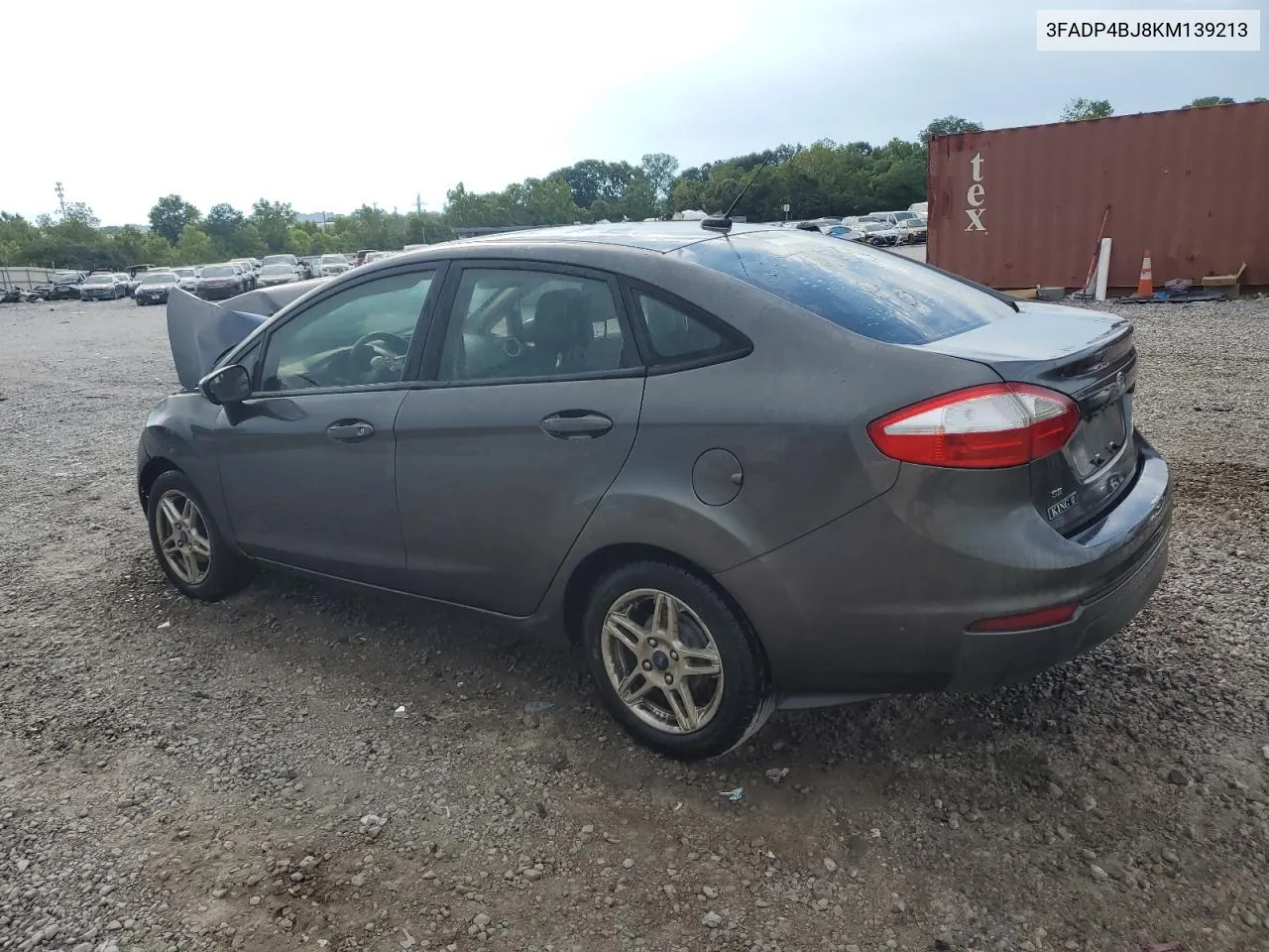 2019 Ford Fiesta Se VIN: 3FADP4BJ8KM139213 Lot: 63393094