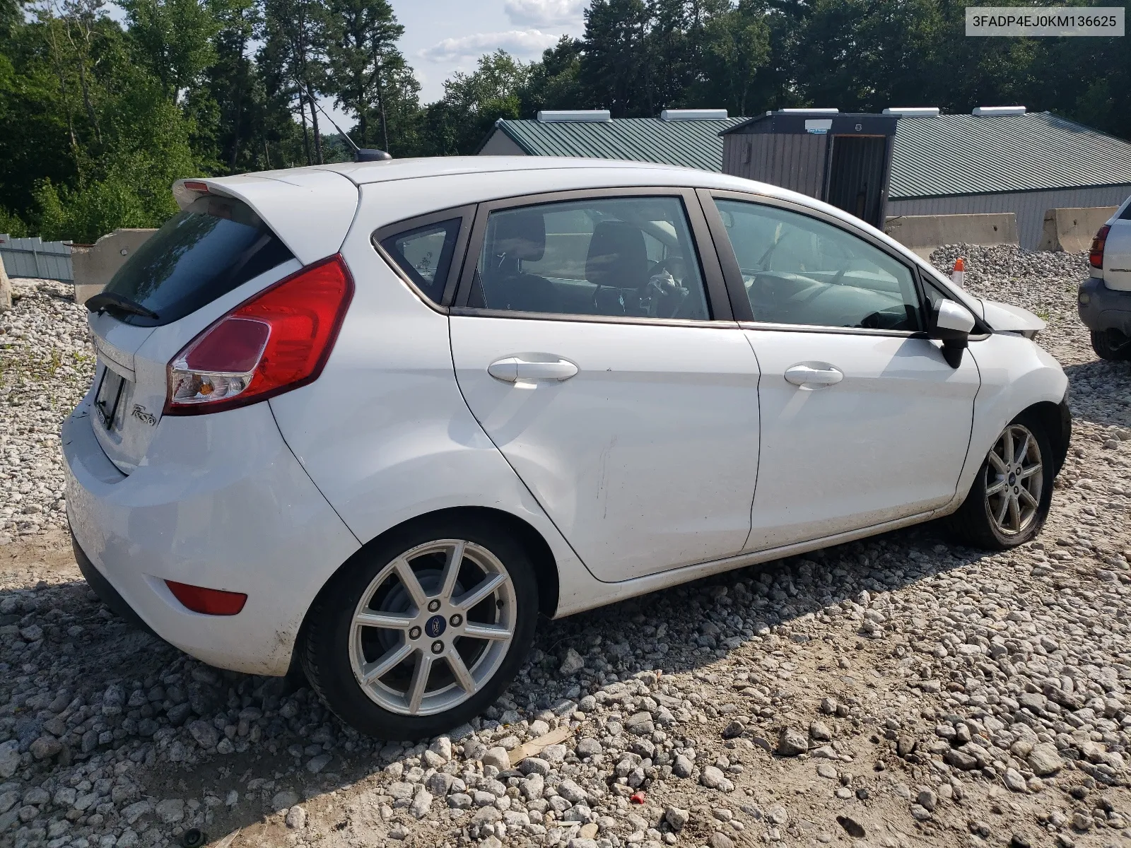 2019 Ford Fiesta Se VIN: 3FADP4EJ0KM136625 Lot: 64209724